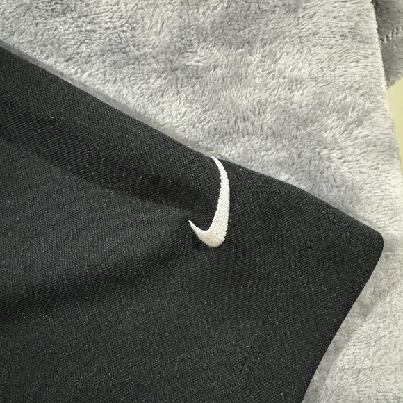 Nike Golf Polo Y2K Shirt Black Dri-Fit Breathable [363807-010] Men's Medium - Picture 9 of 11